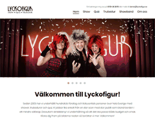Tablet Screenshot of lyckofigur.se